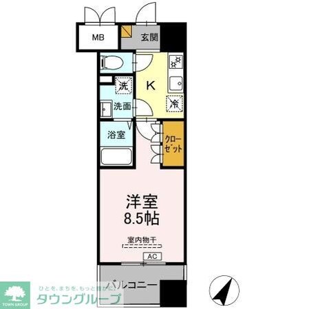 D-ROOM千葉中央の物件間取画像